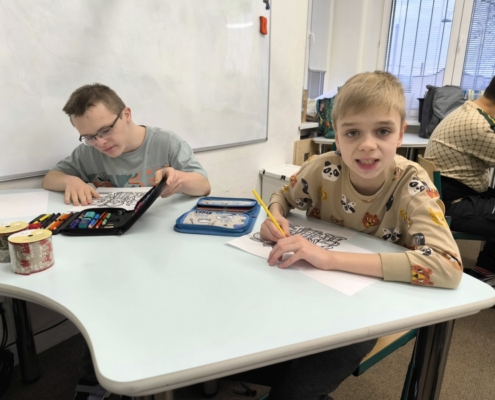 Několik fotek z výuky v tomto školním týdnu