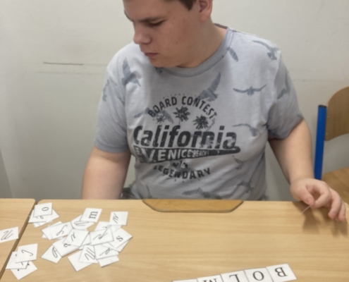 přípravy na besídku, také jsme psali, četli a počítali