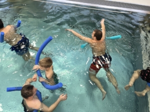 plavání jsme si skvěle užili