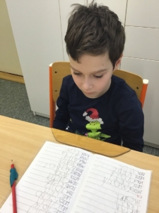 Psali, četli, počítali, rozšiřovali si slovní zásobu, povídali si o zimě, o Vánocích