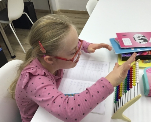 Psali, četli, počítali, rozšiřovali si slovní zásobu, povídali si o zimě, o Vánocích