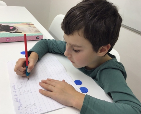 Psali, četli, počítali, rozšiřovali si slovní zásobu, povídali si o zimě, o Vánocích