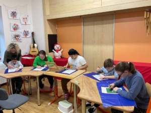 Týden ve třídě B proběhl v duchu vánoc