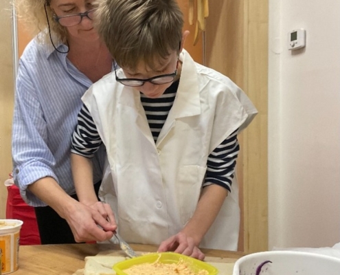 Týden ve třídě B proběhl v duchu vánoc