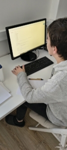 V hodině žáci hledali informace k pracovnímu listu