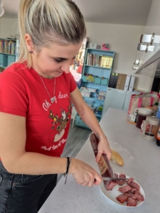 třída D měla své předvánoční posezení s dětmi