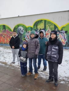 Dnes jsme opět navštívili besedu v knihovně.