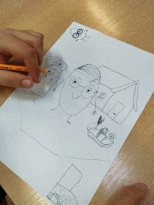 Dnes jsme opět navštívili besedu v knihovně.