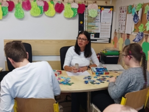 V Pracovních činnostech jsme si tentokrát vyrobili jednoho ze 3 králů