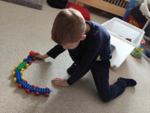 První týden v naší družině v novém roce...