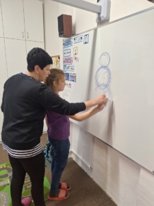 V prvním školním týdnu roku 2026 jsme ve třídě C začali na téma zima