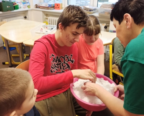 Tento týden pokračoval v zimní tématice