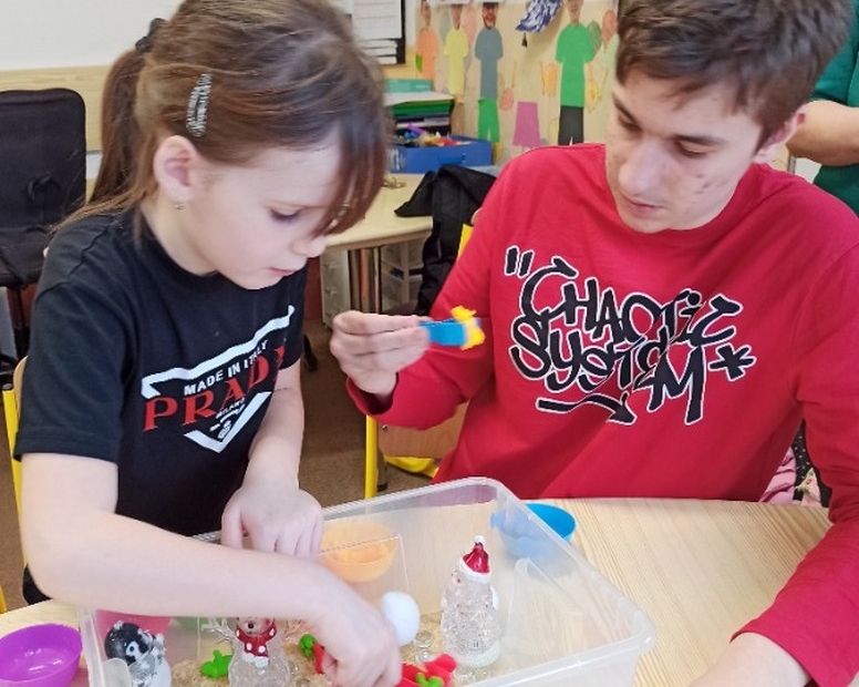 Tento týden pokračoval v zimní tématice