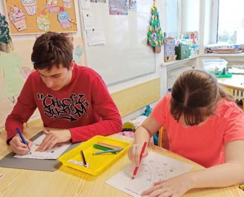 Tento týden pokračoval v zimní tématice