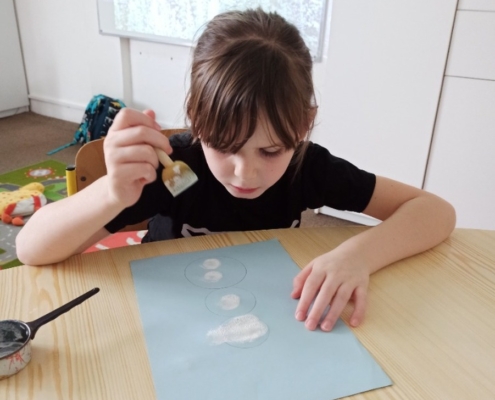 Tento týden pokračoval v zimní tématice