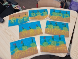 probrali čtení, psaní, počítání, globální čtení a v řečové výchově jsme se zaměřili na správné dýchání