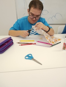 Pracovní činnosti s klukama ze třídy E