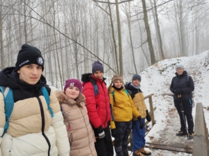 příjemná sněhová procházka Bělským lesem