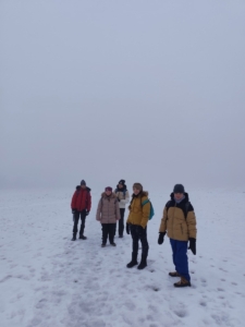 příjemná sněhová procházka Bělským lesem