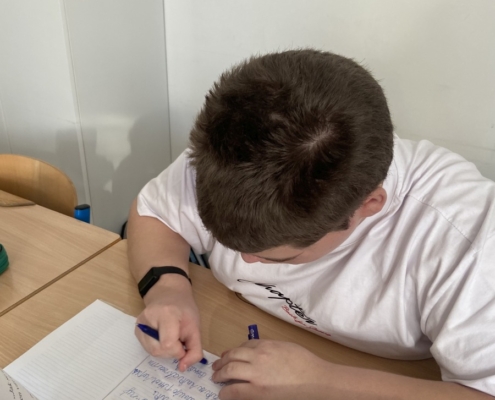 Hrajeme si s písmenky- určujeme první hlásku ve slově