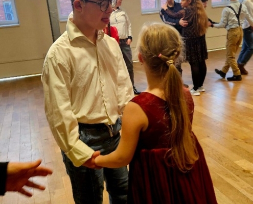 Včera proběhla ukázková hodina v tanečních s Jardou