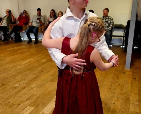 Včera proběhla ukázková hodina v tanečních s Jardou