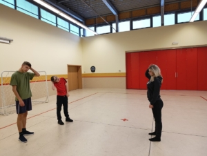 Dnešní tělocvik byl ve velmi malém počtu