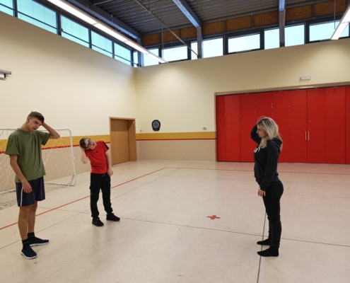 Dnešní tělocvik byl ve velmi malém počtu