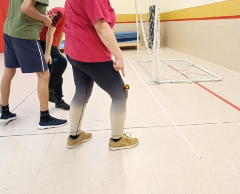 Dnešní tělocvik byl ve velmi malém počtu