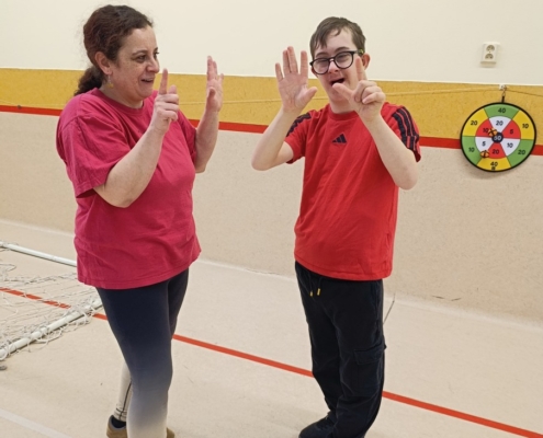 Dnešní tělocvik byl ve velmi malém počtu