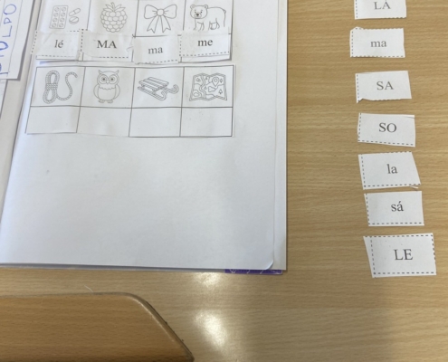 Ve třídě věnujeme čtení slabik velkou pozornost