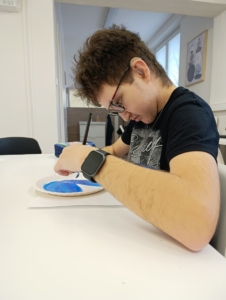 S klukama jsme vyráběli bruslaře na ledě