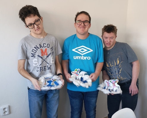 S klukama jsme vyráběli bruslaře na ledě