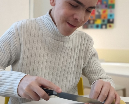 V kroužku vaření jsme si vyrobili vynikající jogurtové lívance