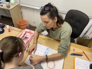 Procvičování číselného oboru 0- 8, počítání a sčítání do 8, porovnávání čísel