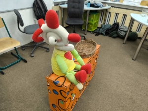 Pan Barvička v zimě