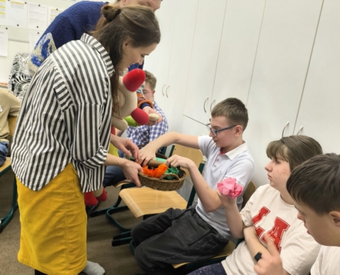 Pan Barvička v zimě