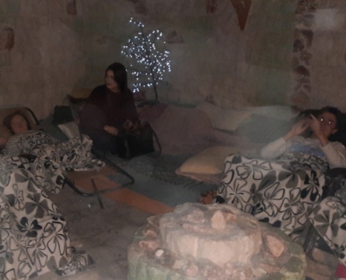 vydali na první návštěvu solné jeskyně v tomto kalendářním roce