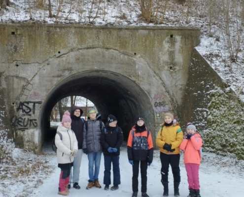 První letošní Šneček byl ve znamení zimní krajiny