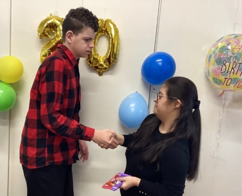 Ríša dnes oslavil své poslední narozeniny v naší škole