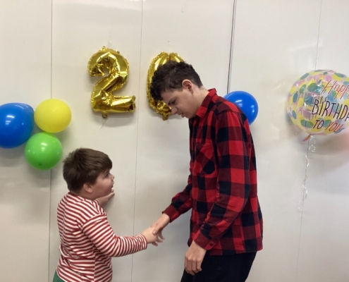 Ríša dnes oslavil své poslední narozeniny v naší škole