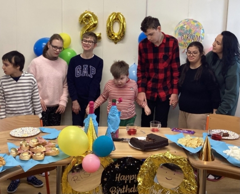 Ríša dnes oslavil své poslední narozeniny v naší škole