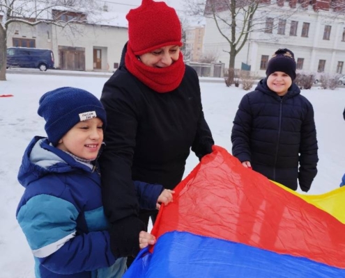 třída, která má ráda procházky, venkovní aktivity