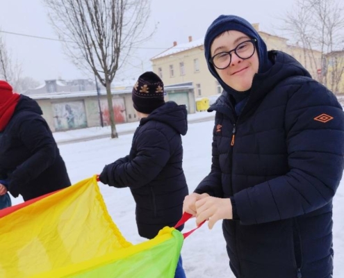 třída, která má ráda procházky, venkovní aktivity