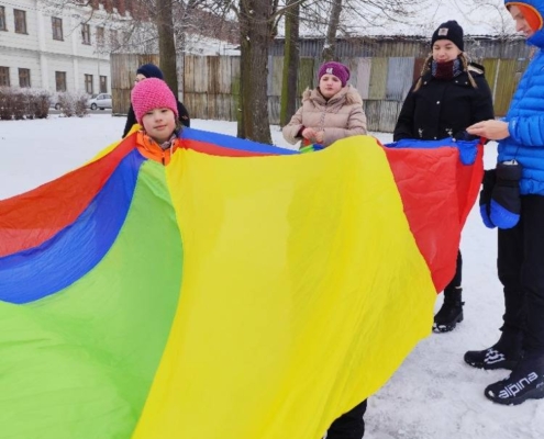 třída, která má ráda procházky, venkovní aktivity