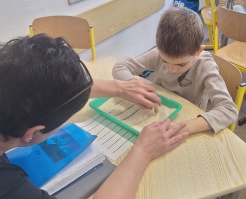 materiály pro smyslovou stimulaci