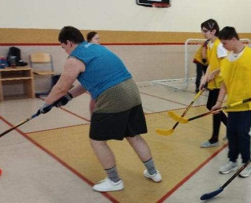 pravidelná pohybová aktivita v Duhovém domě