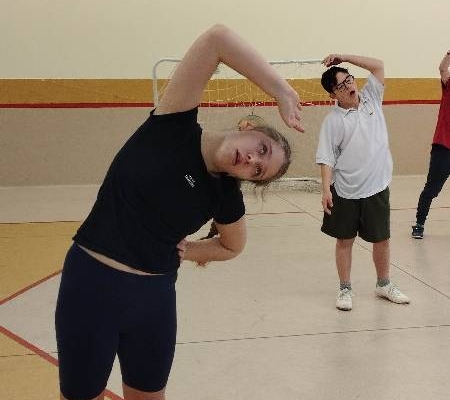 pravidelná pohybová aktivita v Duhovém domě