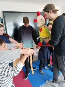 Do představení jsme se dokonce i zapojili