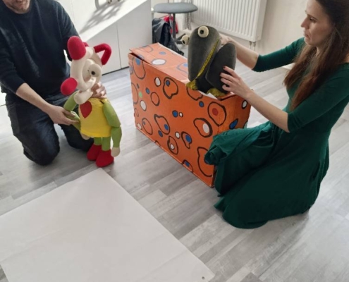 Do představení jsme se dokonce i zapojili